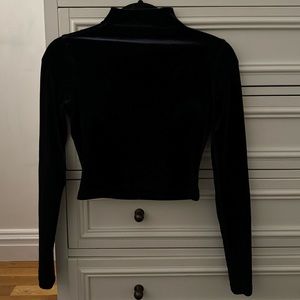 Lululemon Align Velour Mockneck Long Sleeve